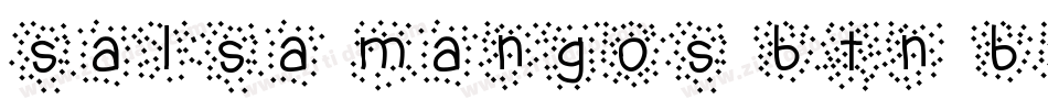 Salsa Mangos BTN Bold字体转换